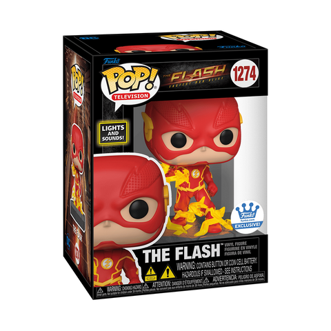 Pop Television: The Flash- Flash (Lights & Sounds Funko Exclusive)