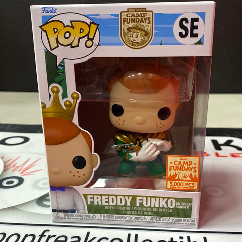 Pop Funko: Freddy Funko as Green Ranger (2023 Camp Fundays Ltd 5000)