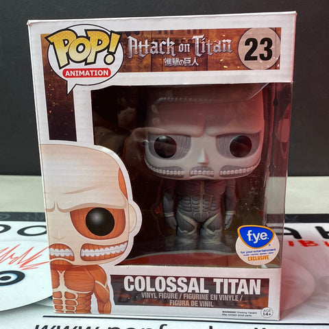 Pop Animation: Attack on Titan- Colossal Titan 6” (FYE Exclusive)