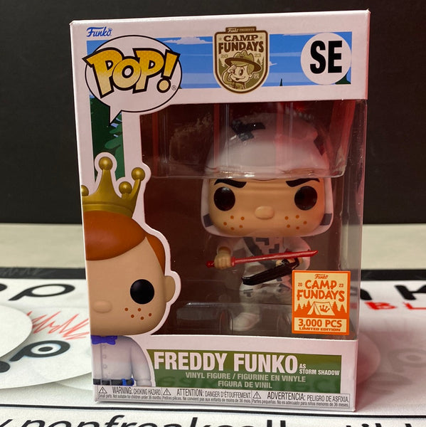 Pop Funko: Camp Fundays- Freddy Funko as Storm Shadow (2023 Camp Fundays Ltd 3000)