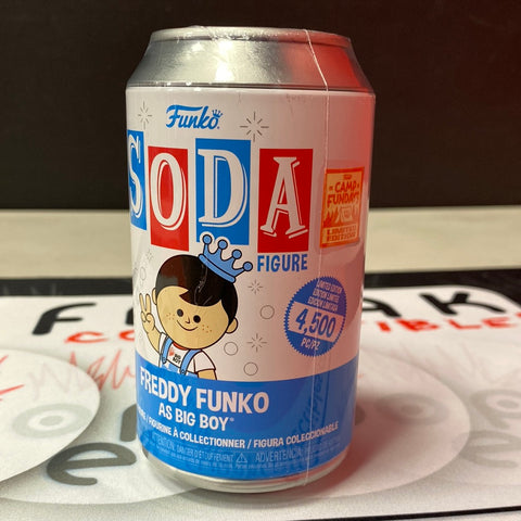 Funko Soda: Freddy Funko as Big Boy (2023 Camp Fundays Ltd 4500)