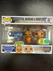 Pop Movies: Harry Potter- Cornish Pixie, Mandrake Grindylow