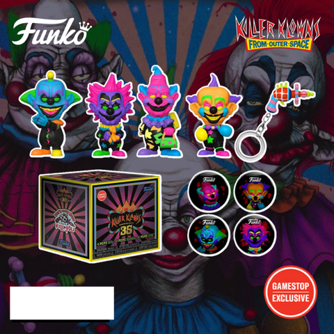 Pop Movies: Killer Klowns From Outer Space- 35th Anniversary Box (Blacklight GameStop Exclusive)