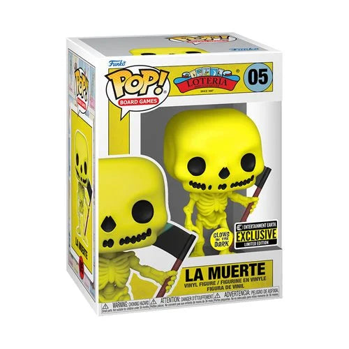 Pop Board Games: Loteria- La Muerte (GITD Entertainment Earth)