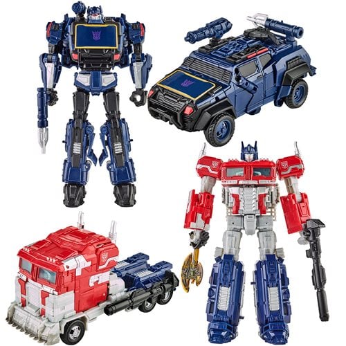 Hasbro Transformers: Reactivate- Optimus Prime/Soundwave 2 Pack