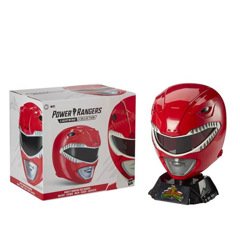 Hasbro Power Rangers: Lightning Collection- Red Ranger Helmet Replica