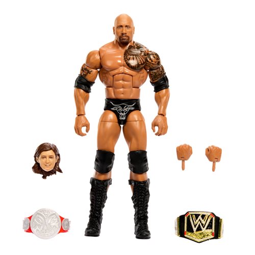 Mattel WWE Elite Collection: The Rock | Pop Freak Collectibles