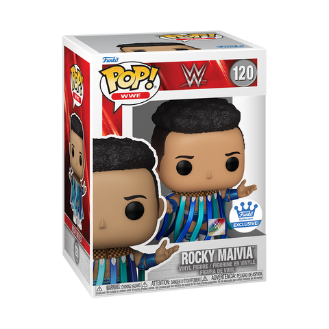 Pop WWE: Rocky Maivia (Metallic Funko Exclusive)
