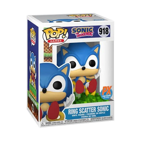 Pop Games: Sonic the Hedgehog- Ring Scatter Sonic (PX Previews Exclusive)