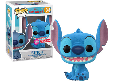 Pop Disney: Lilo & Stitch- Stitch (Flocked Target Exclusive)