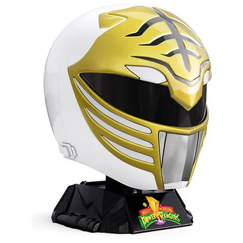 Hasbro Power Rangers: Lightning Collection- White Ranger Helmet Replica