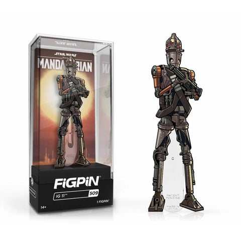 Buy - FiGPiN Classic: The Mandalorian - IG-11 (#509) - Pop Freak Collectibles
