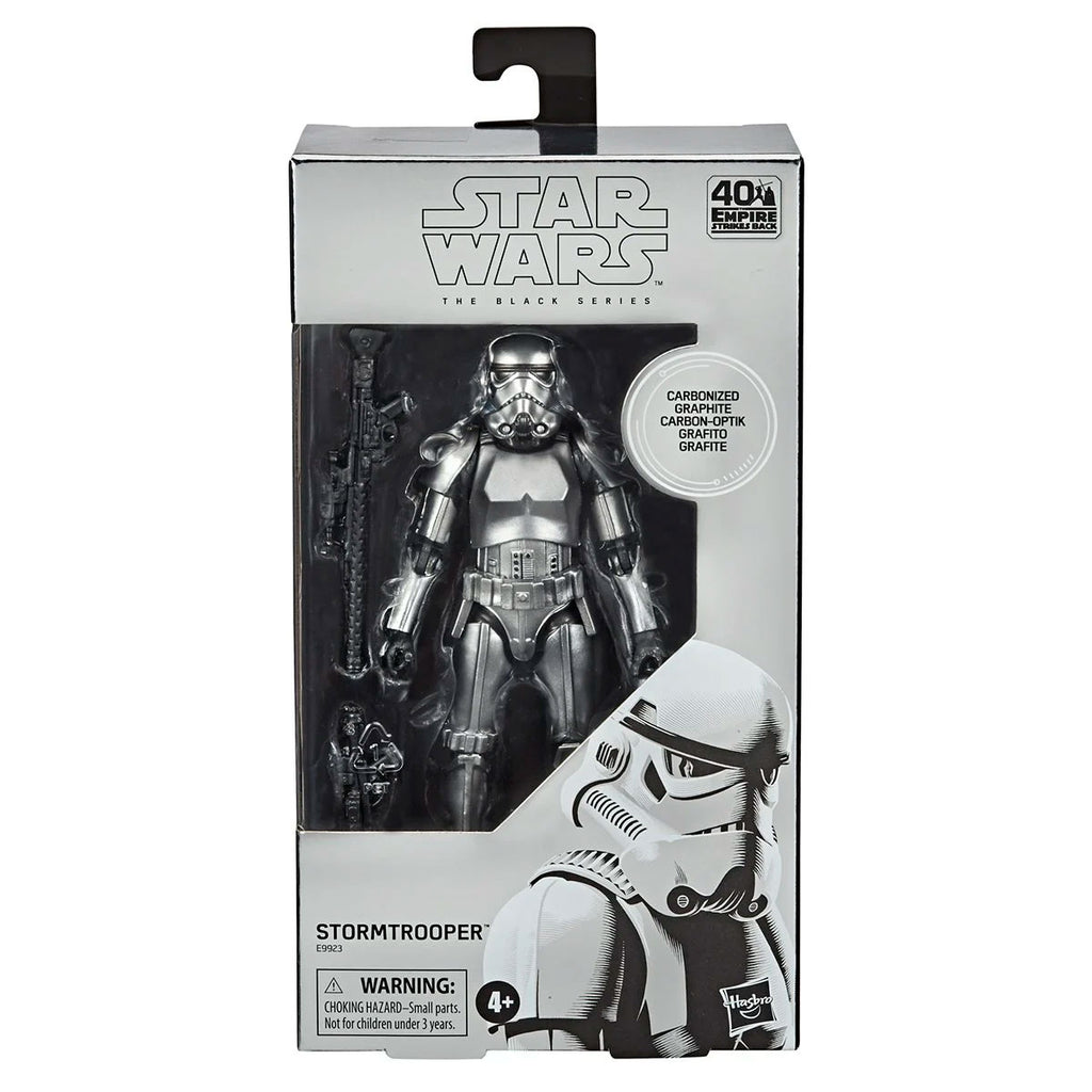 Star Wars: Black Series- Stormtrooper (Carbonized)