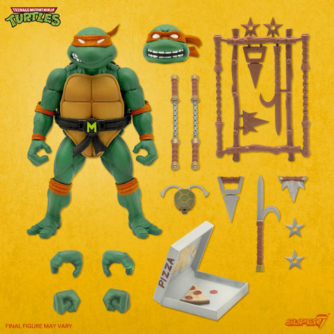TMNT Ultimates Michelangelo 7-Inch Action Figure by Super 7