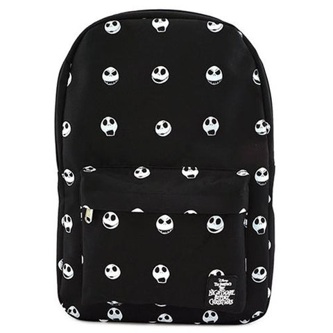 Buy - Nightmare Before Christmas- Jack Skellington Nylon Backpack by Loungefly - Pop Freak Collectibles