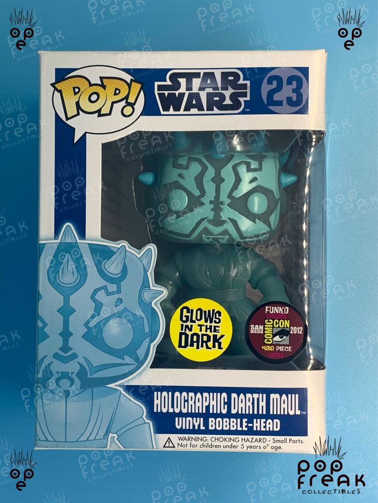 BUY POP Star Wars Holographic Darth Maul 2012 SDCC LE 480