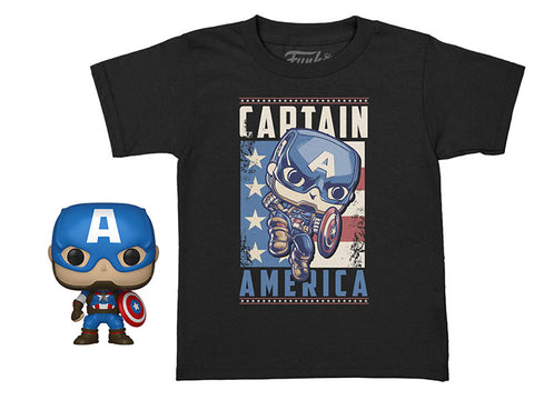 Pocket Pop and Tee: Avengers Age of Ultron- Captain America