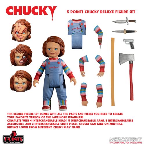 Mezco: Child's Play- Chucky Deluxe 5-Point Figure