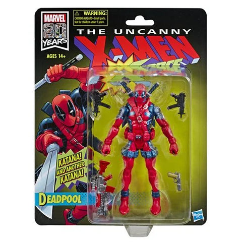 Hasbro: Marvel 80 Years- Uncanny X-Men X-Force Deadpool 6” Figure