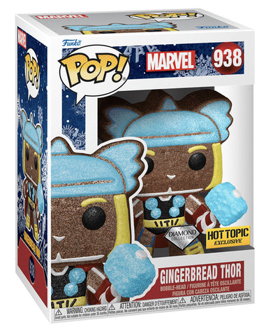 Pop Marvel Holiday: Gingerbread Thor (Diamond Hot Topic Exclusive)