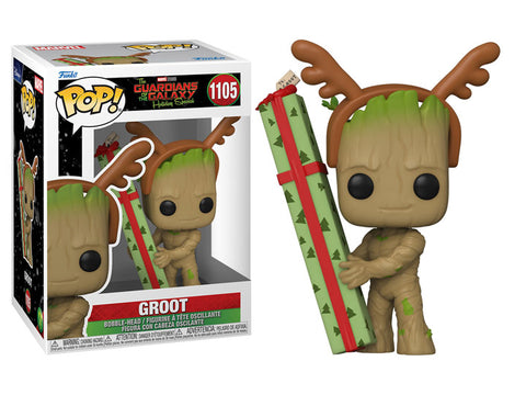 Pop Marvel: Guardians of the Galaxy Holiday- Groot