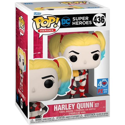 Pop Heroes: DC Super Heroes- Harley Quinn w/ Belt (PX Previews Exclusive) JP