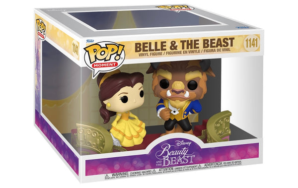 Pop Moment: Disney Beauty and the Beast- Belle and the Beast on Staircase