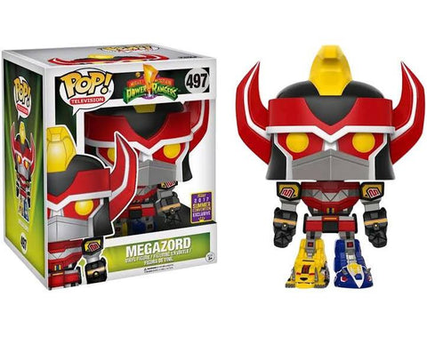 Pop Television: Mighty Morphin Power Rangers- Megazord 6” (2017 Summer Convention)