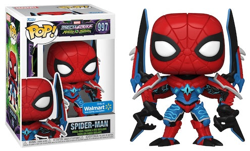 Pop Marvel: Mech Strike Monster Hunters- Spider-man (Walmart Exclusive)