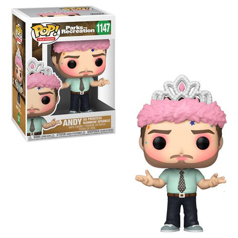 Pop Television: Parks and Rec- Andy as Princess Rainbow Sparkle