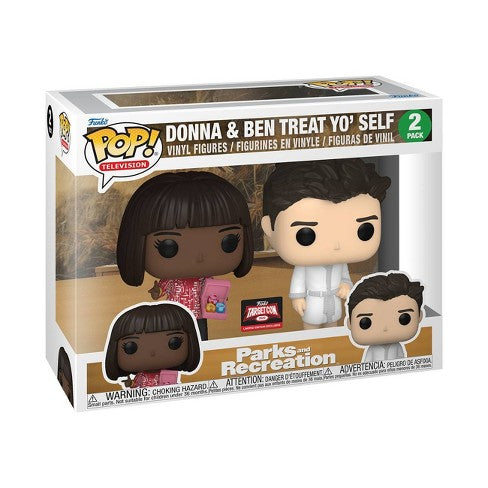 Pop Television: Parks and Rec- Donna/Ben Treat Yo’ Self 2 Pack (2022 Target Con Exclusive)