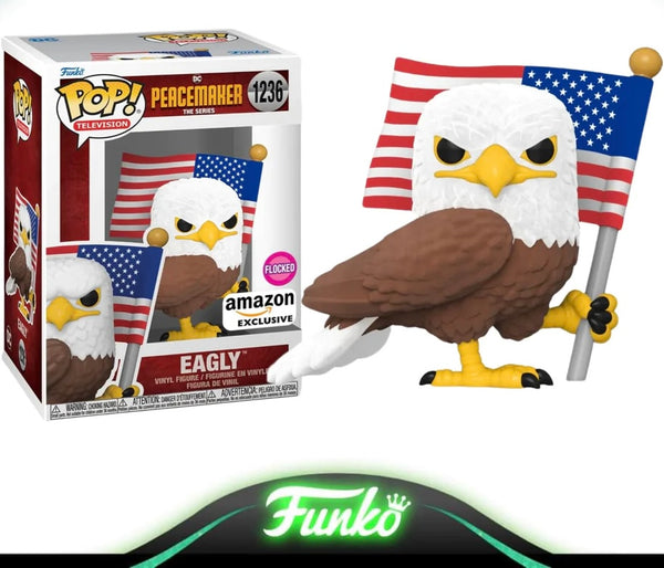 Pop Television: Peacemaker- Eagly (Flocked Amazon Exclusive)