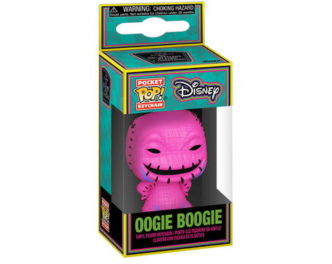 Pop Keychain: Disney Nightmare Before Christmas- Oogie Boogie Blacklight