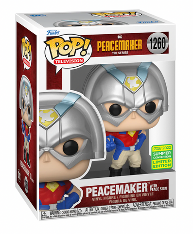 Pop Television: Peacemaker- Peacemaker with Peace Sign (2022 Summer Convention)
