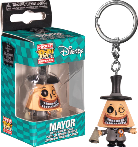 Pop Keychain: Disney Nightmare Before Christmas- Mayor