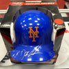 Mini Helmet Blue NY Mets Doc Gooden AUTOGRAPH