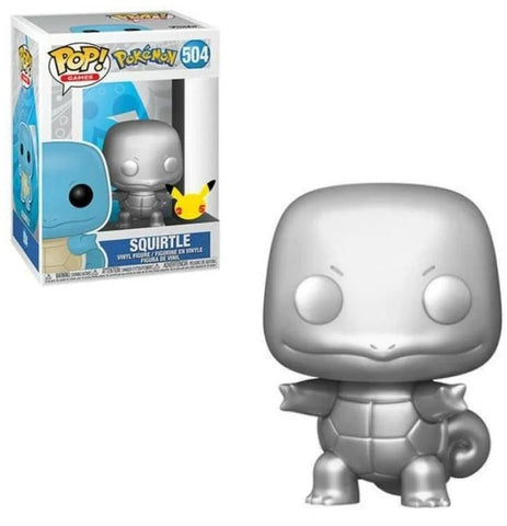 Pop Games: Pokémon- Squirtle (Silver Celebrations Sticker)