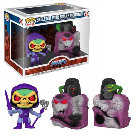 Pop Town: Masters of the Universe- Skeletor with Snake Mountain