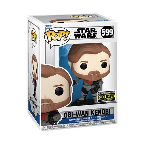 Pop Star Wars: Clone Wars- Obi-Wan Kenobi (Entertainment Earth)
