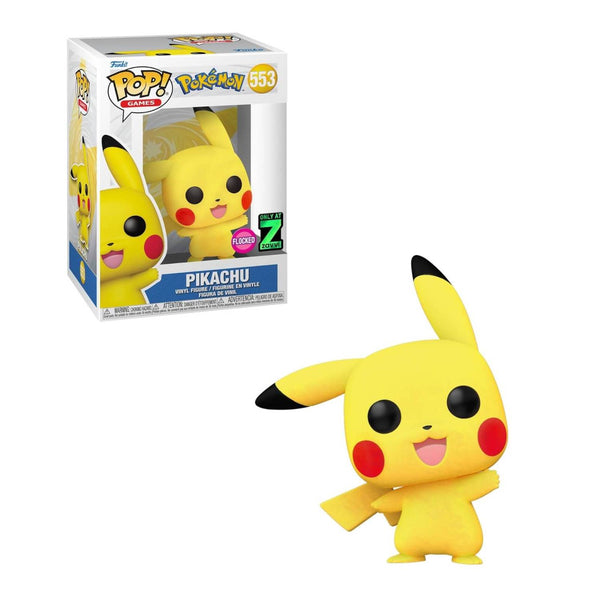 Pop Games: Pokémon- Pikachu (Flocked Zavvi Exclusive)