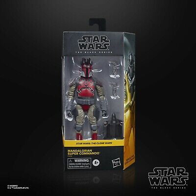 Star Wars: Black Series- Mandalorian Super Commando (Clone Wars)