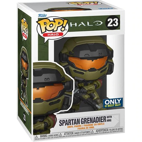 Pop Games: Halo- Spartan Grenadier w/ HMG (Best Buy Exclusive)
