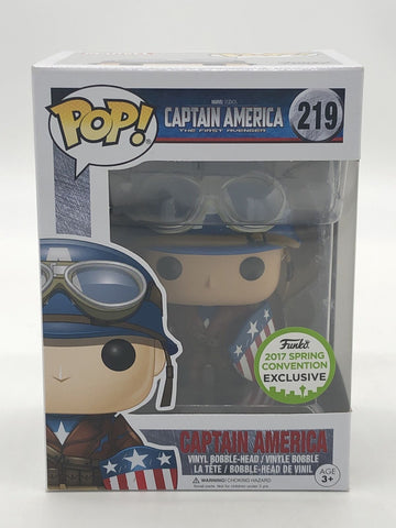 Pop Marvel MCU: Captain America First Avenger- Captain America (2017 Spring Convention) MD