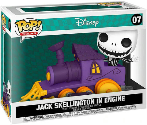Pop Trains: Disney Nightmare Before Christmas- Jack Skellington in Engine