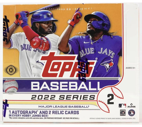 Topps Baseball 2022 Series 2 Hobby Jumbo Box