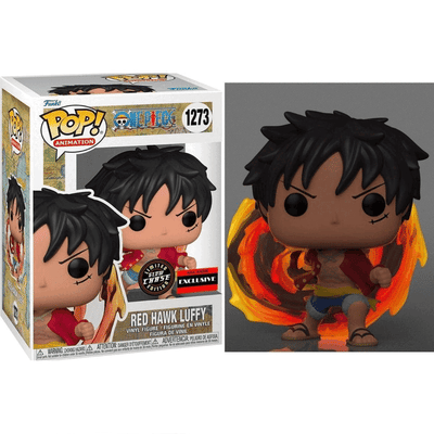 Pop! Animation: One Piece Monkey D. Luffy Red Hawk AAA Anime Exclusive now  available at Big Bad Toy Store : r/funkopop