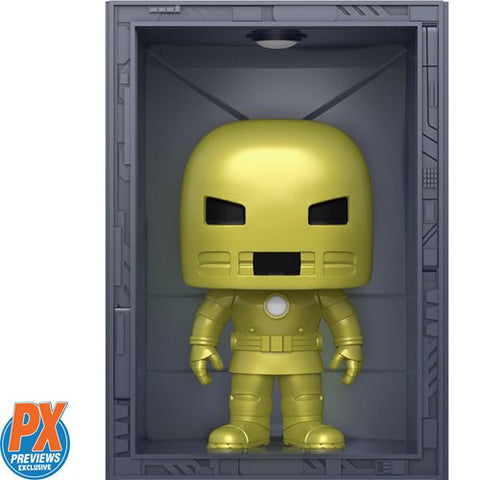 Pop Deluxe Marvel: Hall of Armor- Iron Man Model 1 (PX Previews Exclusive)