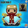 Pop Marvel Studios MCU: Iron Man 2: Iron Man w/ Gantry (GITD PX Previews Exclusive)