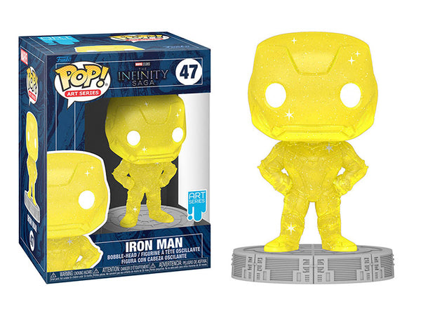 Pop Art Series: Marvel Infinity Saga- Iron Man (Yellow)
