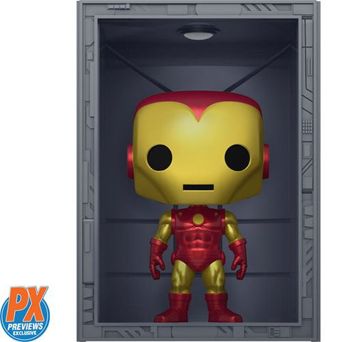 Pop Deluxe Marvel: Hall of Armor- Iron Man Model 4 (PX Previews)